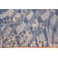 Magnifique tapis kilim bleu d'inspiration suédoise