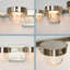 Éclairage pour meuble-lavabo à DEL 4 lumières à intensité variable Asmitha