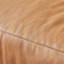 Causeuse-coussin modulaire orange 100% polyester