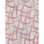 Geometric Area Rug in Pink/Ivory-1177055338