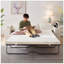 Grand canapé-lit avec matelas, grand canapé-lit escamotable pour le salon et les petits espaces, conception convertible 2-en-1-129410568