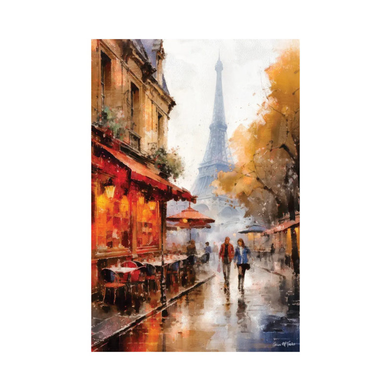 Paris Street IV - reproduction d'art mural