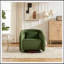Fauteuil d'appoint pivotant avec assise rembourrée-131260953
