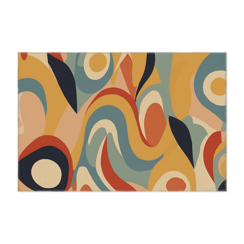 Tapis intérieur et extérieur Bold Glow, Rectangulaire 8 pi x 10 pi