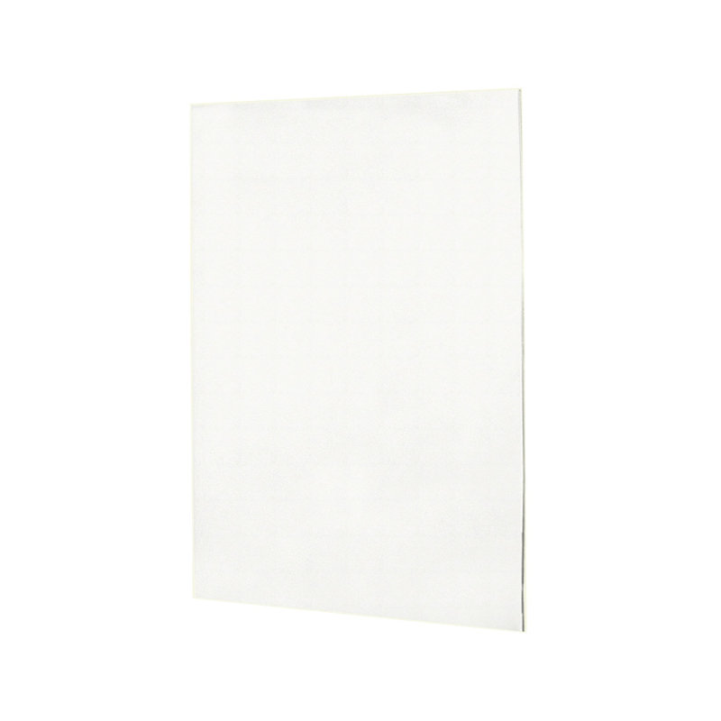 60'' W 0.25'' D 60'' H Single Wall Solid Surface Wall, Ice