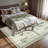 GLN Rugs Bohemian Collection - Machine Washable Area Rug, Bohemian Vintage Washable Rug, Non Slip Area Rug, Low Pile Chenille Living Room Rug, Bedroom Rug, Bathroom Rug (Beige Rug)-1061101928
