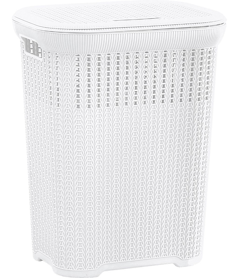 Lace Laundry Hamper 50L Grey