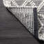 Tapis noir / blanc en laine touffeté à la main Hathorn-1228027871