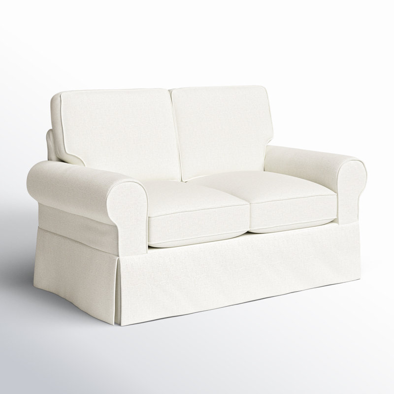 Causeuse 62 po avec housse Porter, Tissage Drusky Moonglow Sustain®