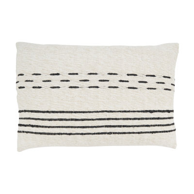 Pari Collection Striped Cotton Throw Pillow