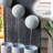 Tarnowski Weather Resistant Column Fountain with Lights