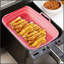 Doublures de friteuse à air en silicone réutilisables résistantes à la chaleur, pour un nettoyage et une cuisson faciles-1655506698
