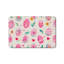 Tapis de bain aquarelle rose avec œufs de Pâques, antidérapant, salle de bain et bord de piscine