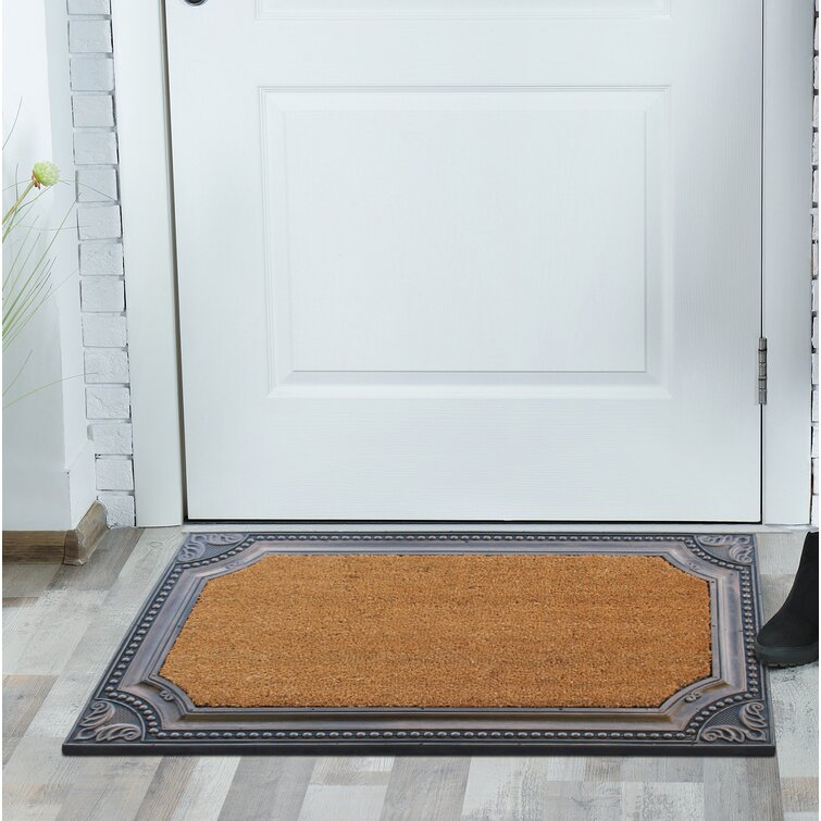 Charlton Home® Groseiller Non-Slip Outdoor Doormat