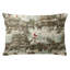 Greenwood Ivory/Red Linen Duvet Cover Set-533456990