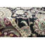 Manchuria Wool Oriental Area Rug in Black/Beige/Wine