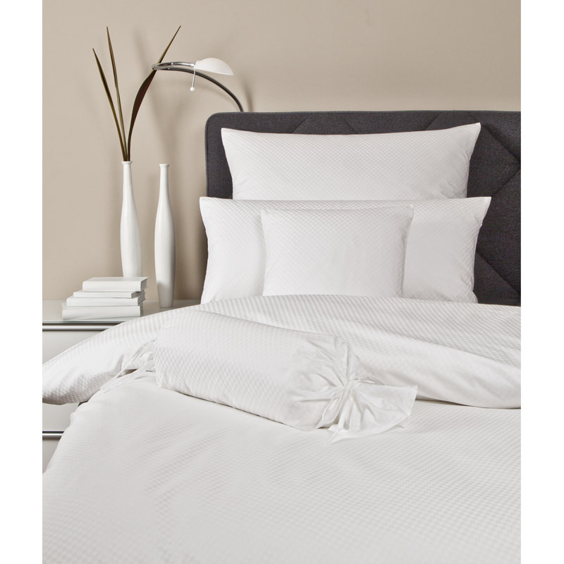 Rubin 100% Cotton Pillow Case, 40 x 80cm, White
