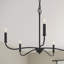 Lustre noir mat à 5 lumières Ilia-127380303
