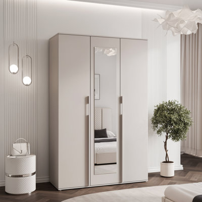 3 Door Laminate Wardrobe