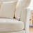 Upholstered Oversized Slipcovered Accent Chenille Barrel Chair Round Sofa Chair-2011969539