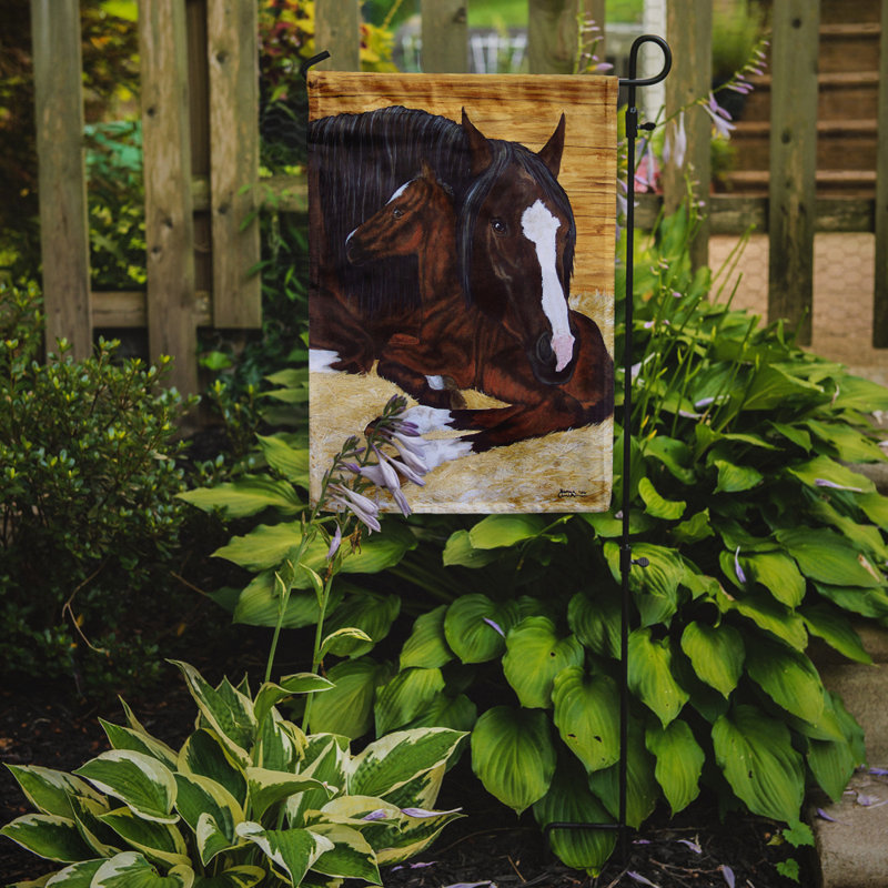 Drapeau de jardin Ferncliff Bay, H 15 po x l 11 po