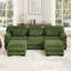 Canapé d'angle modulaire Cloud Couch avec coussins lombaires et assises profondes-1518528351