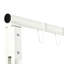Support de balançoire de patio en métal blanc, capacité de 528 lb, pour aire de jeu robuste pour la cour arrière