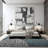 Padowski Floral Gray/Blue/Black Area Rug-1385645901