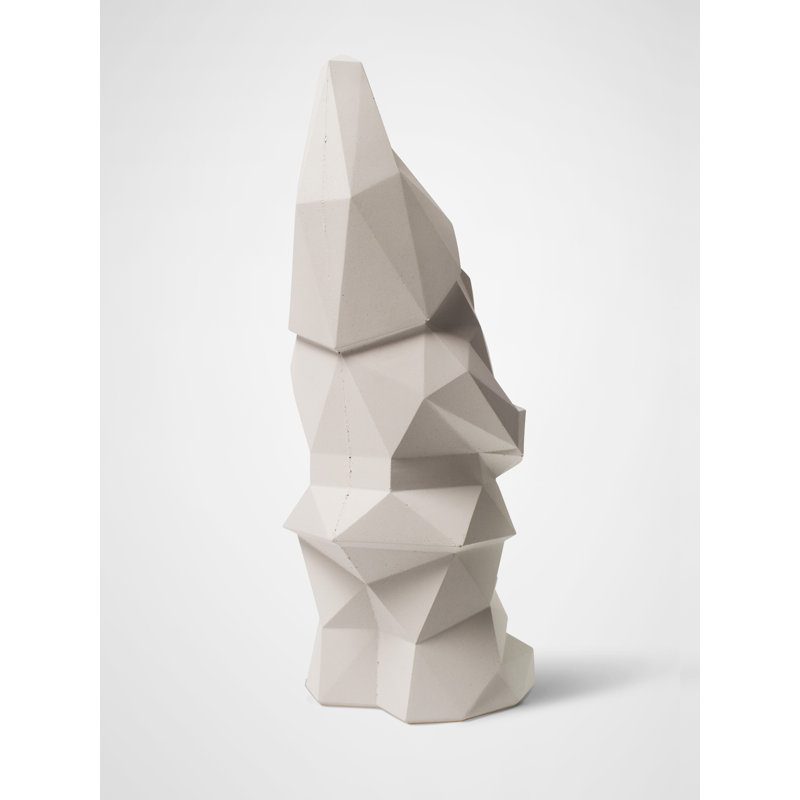 Rodrigez Fantasy & Sci-Fi Garden Statue, 36cm H x 13cm W x 10cm D, White