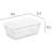 Sterilite Storage Box Stackable Bin with Lid, Plastic Container