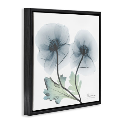 Sapphire Florals Duo Floating Frame, design by Albert Koetsier