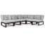 Canapé modulaire d'extérieur 6 pièces Jennings-123383307-123383305