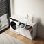 Armoire à linge spacieuse avec séparateurs Chesson