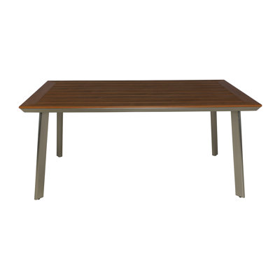 Leeds Dining Table With Faux  Wood Top