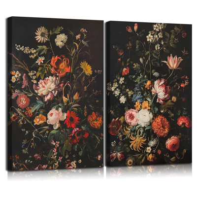 2 Piece Wrapped Canvas Wall Art