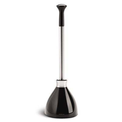 Simplehuman Toilet Plunger and Caddy Stainless Steel