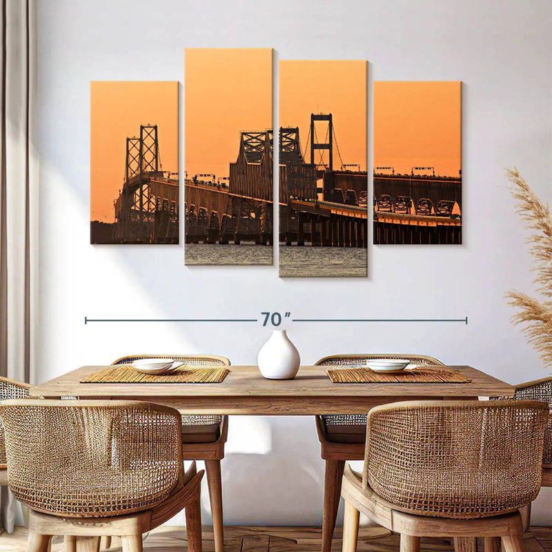 Lilie Chesapeake Bay Bridge, 42" H x 68" W
