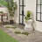 Aril Floral Indoor/Outdoor Area Rug-1810209745