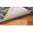 Amory Hand Tufted Wool/Cotton Floral Rug in Blue/Ivory-1658628395