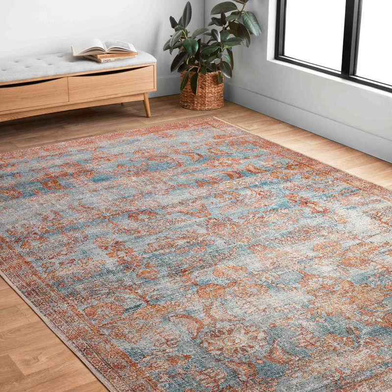 Dallyce Oriental Indoor Rug, Rectangle 7'10" x 11'2"