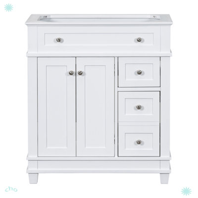 Armoire de meuble-lavabo 30 po sans lavabo