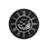 Clocks, 30" Round, Gear Mechanism, Large Oversized, Wall Clock, Black, Transitional