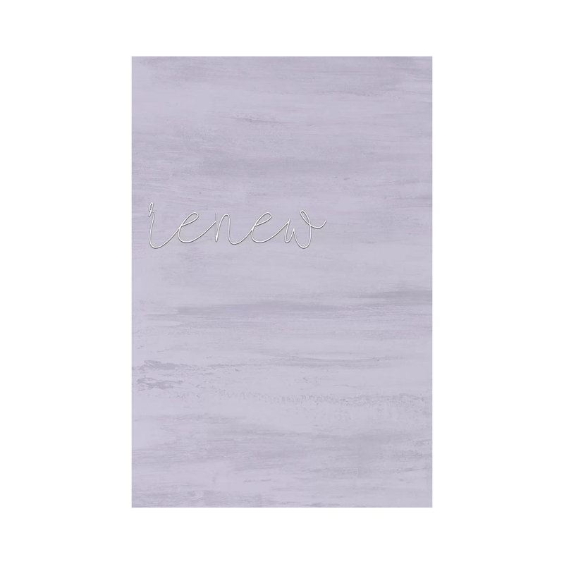 Renew by Kimberly Allen - Print on Canvas, 66.04cm H x 45.72cm W x 1.91cm D, Wrapped Canvas
