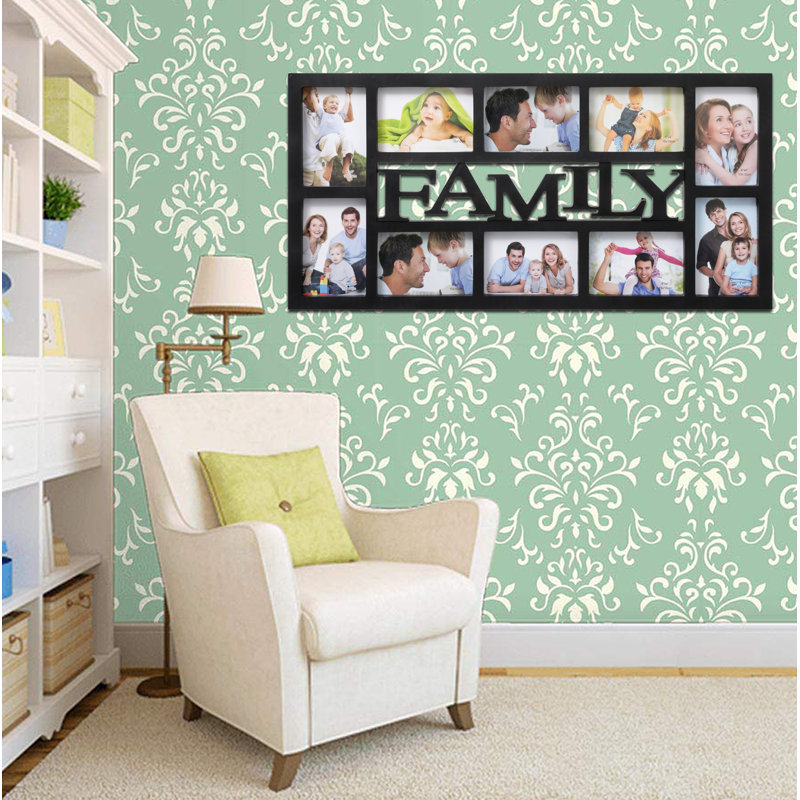 Elif Matte Picture Frame, Black
