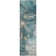 Premium Machine Washable Cerrito AMF518 Teal Rug