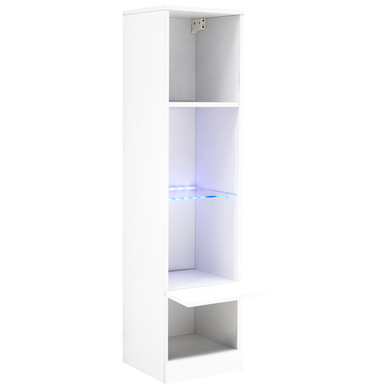 Kedzie Display Cabinet, White