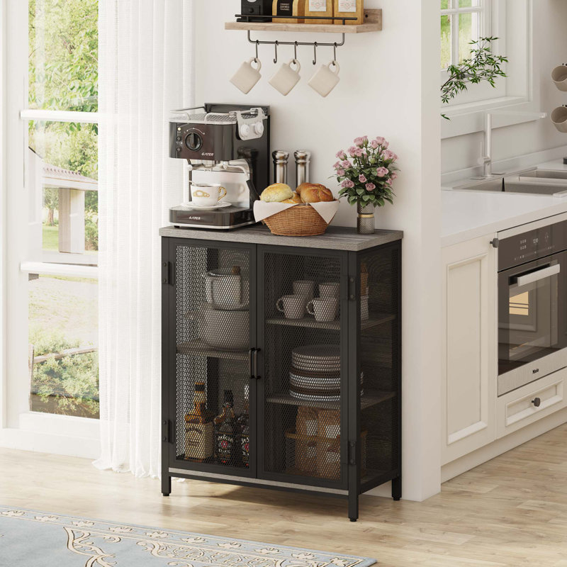 Aust 29.5'' Mini Bar, Gray Oak