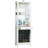 Samson Silver Wine and Bar Cabinet with Lighting-88492630