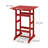  5 Pieces Outdoor Patio Bar Set, Oversize Tall Adirondack Bar Chair And Table Set-1378643214