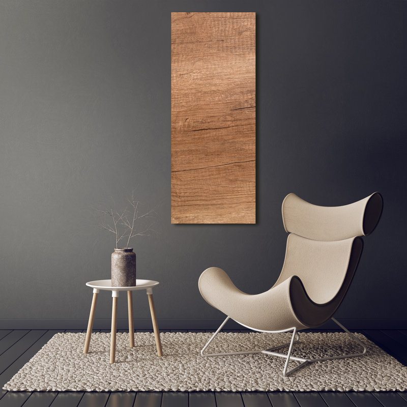 Wooden Background - Wrapped Canvas Print